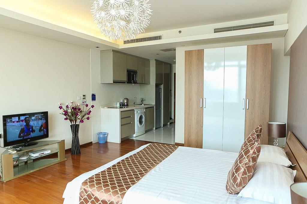 Tianjin Bangke Seaview Garden Hotel Apartment Exterior foto